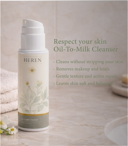 Sensitive Skin Oil-To-Milk Cleanser