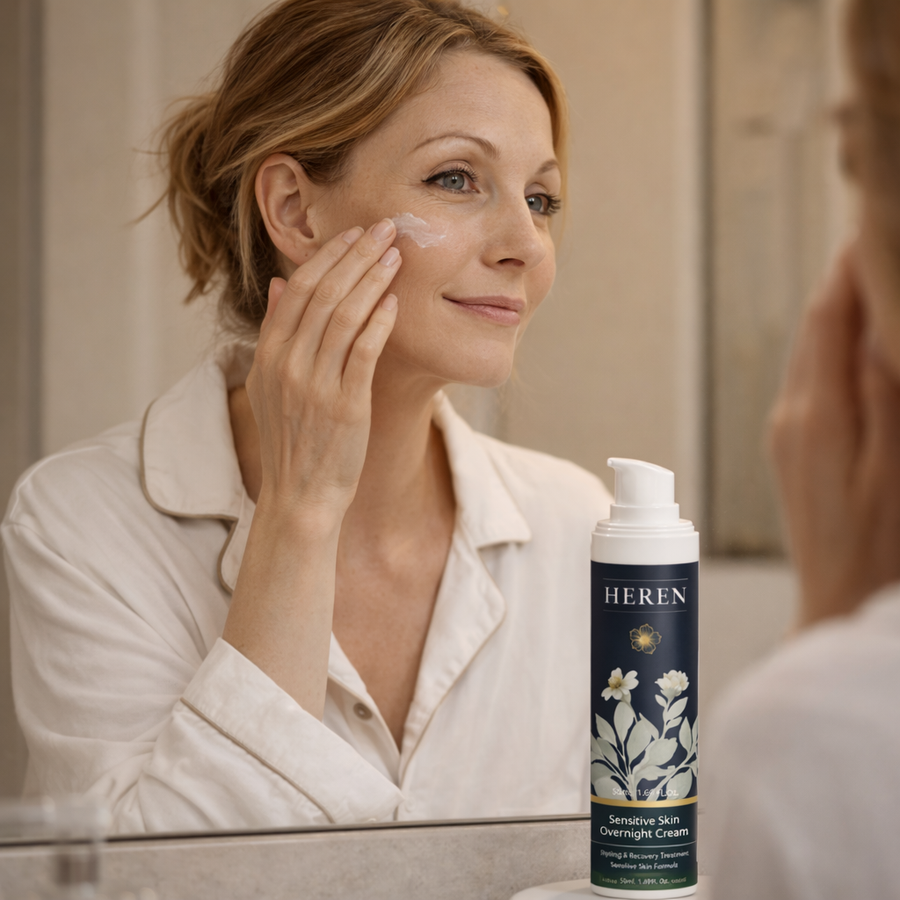 Heren skincare product